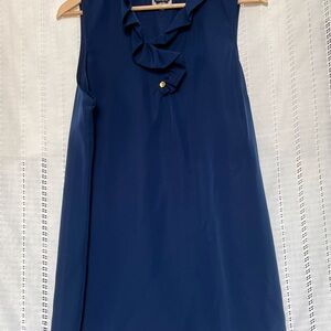 Mud Pie Dress Sapphire Blue, Size Large EUC